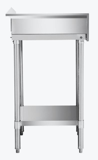 WBCB6-0600/A - Corner Workbench with 150mm Splashback & Undershelf