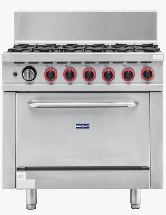 Gasmax 6 Burner With Oven Flame Failure GBS6TS