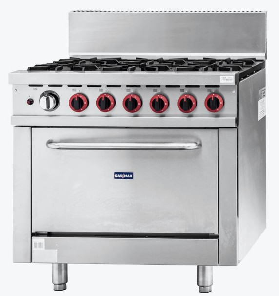 Gasmax 6 Burner With Oven Flame Failure GBS6TSLPG