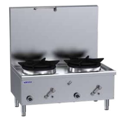 Luus WZ-2SP Professional Compact Waterless Double Stockpot Cooker (1200mm Wide)