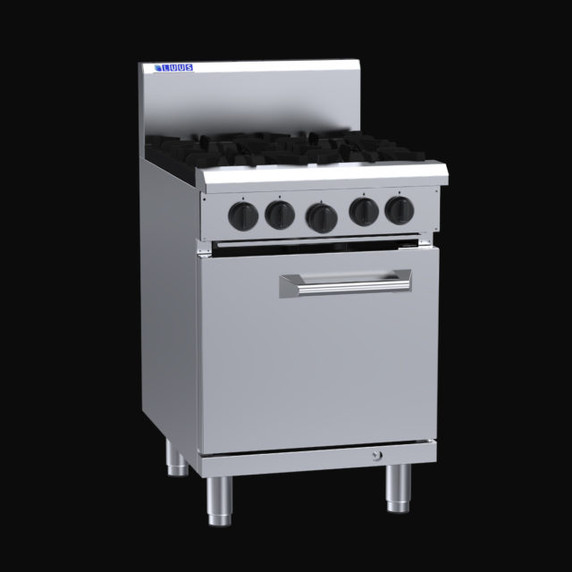 LUUS RS-4B - 4 Burners & 600 Wide Oven