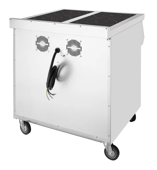 Apuro CU488-A Freestanding 4 Zone Induction Hob