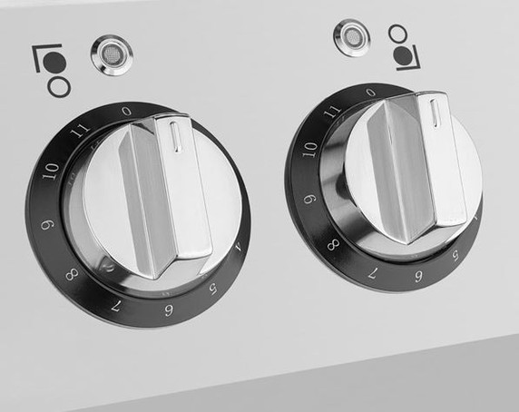 Apuro CU487-A Freestanding 2 Zone Induction Hob