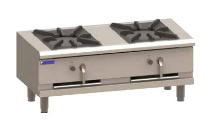 Luus FSP-120 Commercial Freestanding Double Stockpot Boiler (1200mm Wide)
