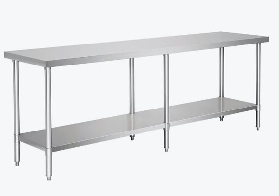 WB7-2400/A Stainless Steel Workbench