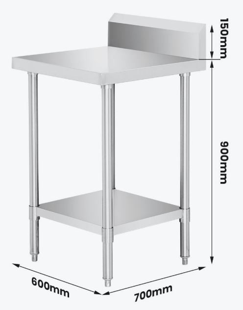 WBB7-0600/A Workbench with Splashback