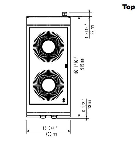 Zanussi 392044 EVO900 - 2 Hot Plate Electric Infrared Cooktop