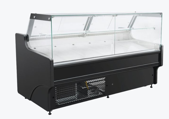 Thermaster ST25LK Compact Commercial Curved Glass Deli Display Counter (840 Litre)