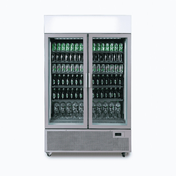 Bromic Vertical Display Chiller with Lightbox 1082 Lt Bromic Vertical Display Chiller with Lightbox 1082 Lt
