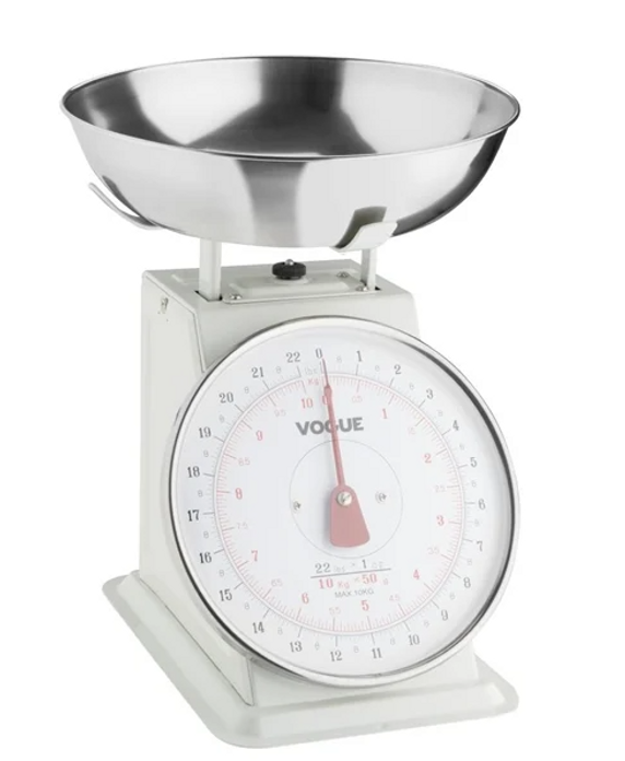 Vogue F174 Kitchen Scale Bowl Top 10kg - Grad. 50g Vogue F174 Kitchen Scale Bowl Top 10kg - Grad. 50g