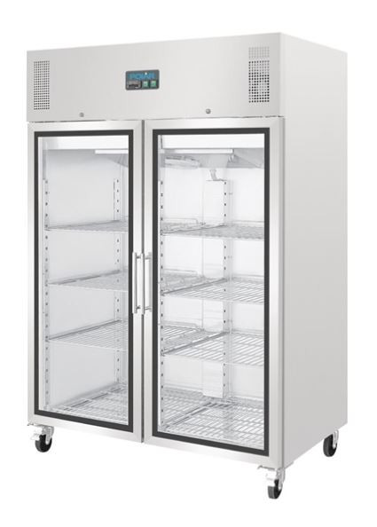 Polar GH219-A G-Series Gastro Display Glass Door Fridge 1200Ltr
