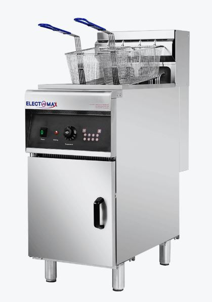 Electmax EF-28LE Commercial Electric Free-Standing Fryer – 28L Capacity