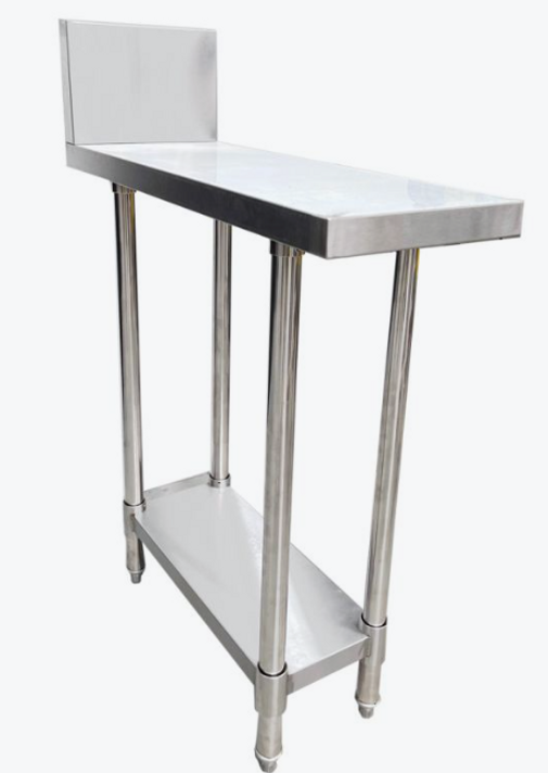 WBB-0450R Stainless Steel Kitchen Infill Bench with Splashback WBB-0450R Stainless Steel Kitchen Infill Bench with Splashback
