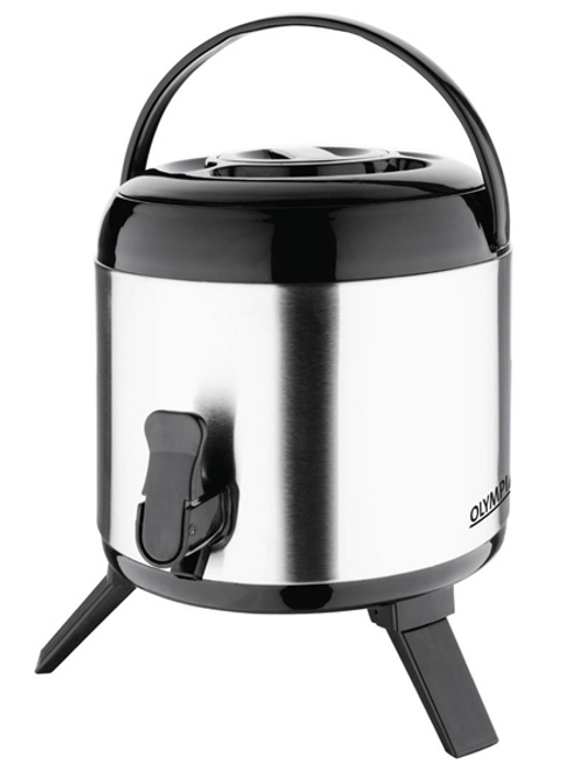 Olympia DH709 Stainless Steel Double-Wall Beverage Dispenser 6Ltr Olympia DH709 Stainless Steel Double-Wall Beverage Dispenser 6Ltr