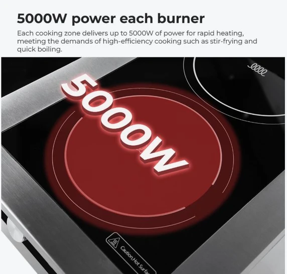Electmax 700 Series Induction 4-Burner Cooker with Splashback EIC7-800P