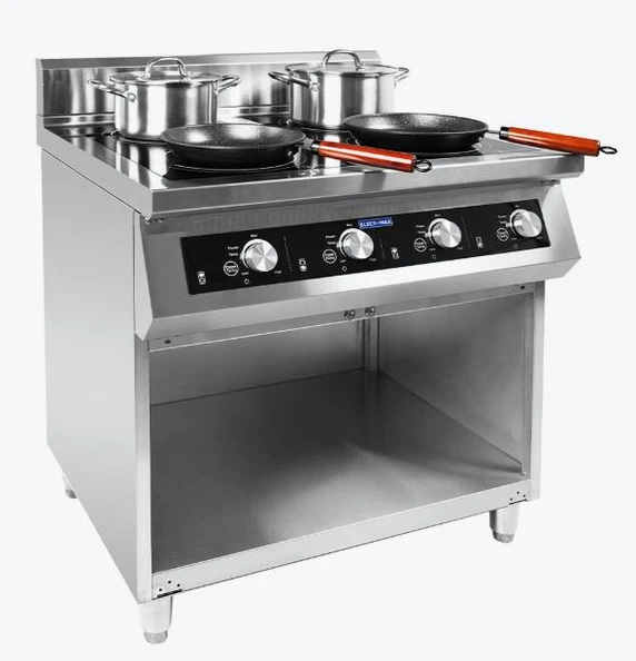 Electmax 700 Series Induction 4-Burner Cooker with Splashback EIC7-800P