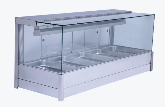 Bonvue Square Countertop Wet and Dry Bain Marie BM17SC