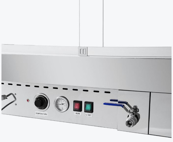 Bonvue Square Countertop Wet and Dry Bain Marie BM17SC