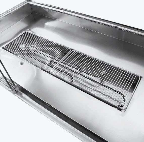 Bonvue BM11TC Angled Glass Countertop Wet and Dry Bain Marie (3 x GN 1/1)