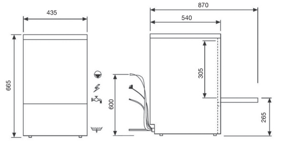 Norris Madison IM17 Commercial Glasswasher Norris Madison IM17 Commercial Glasswasher