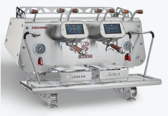 Bezzera Victoria White 2-Group Commercial Multi-Boiler Espresso Machine (BZVICTORIA2W)