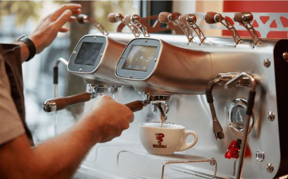 Bezzera VICTORIA White 2-Group Professional Espresso Machine - BZVICTORIA2W