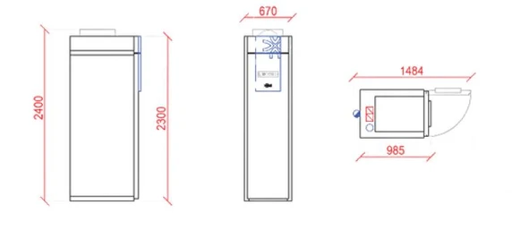 CFI Blue Moon AFC 46 V/Link Retarder Proofer