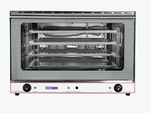 ConvectMax Heavy Duty Stainless Steel Convection Oven w/ Press Button Steam YXD-8A/15E