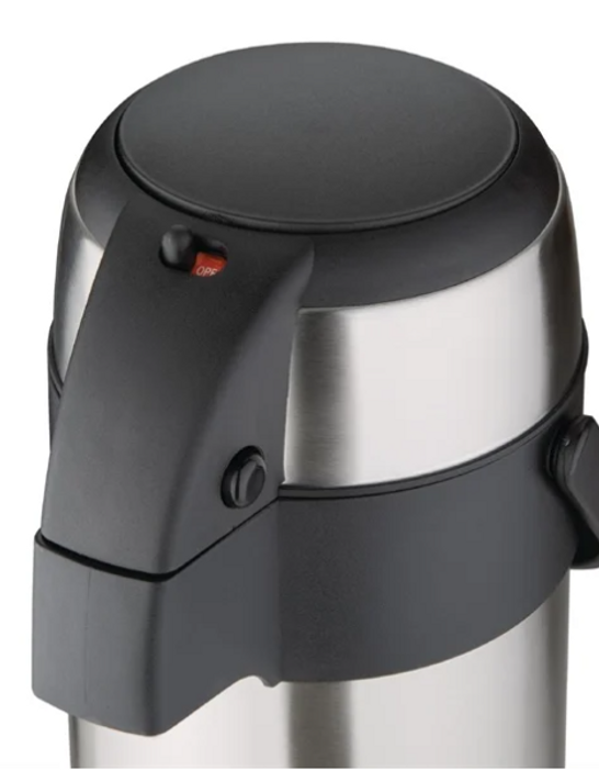 Olympia DP129 Pump Action Hot Water Airpot 3Ltr Olympia DP129 Pump Action Hot Water Airpot 3Ltr