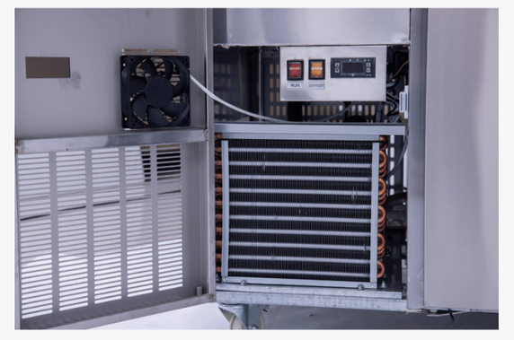 Thermaster Two Door Cold Bench Salad Station 6x1/1 GN Pans PG210FA-XB Thermaster Two Door Cold Bench Salad Station 6x1/1 GN Pans PG210FA-XB