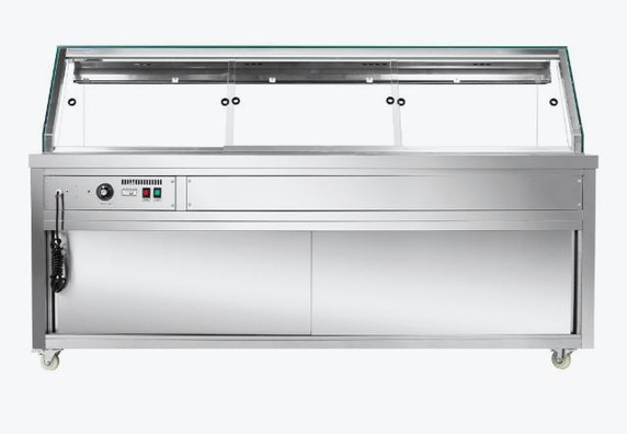 Thermaster Wet and Dry Bain Marie Display 6x1/1 GN Pans PG210FE-XG