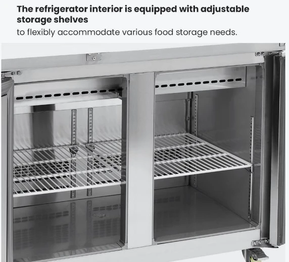 Thermaster PG210FA-XG 6 x GN 1/1 Commercial Cold Salad & Noodle Bar (2140mm Wide)