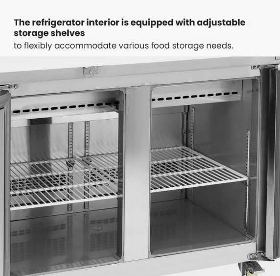 Thermaster Cold Salad & Noodle Bar 4x1/1 GN Pans PG150FA-XG