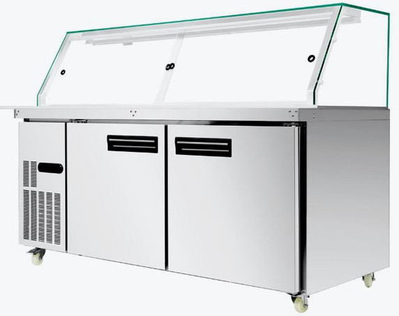 Thermaster Cold Salad & Noodle Bar 5x1/1 GN Pans PG180FA-XG