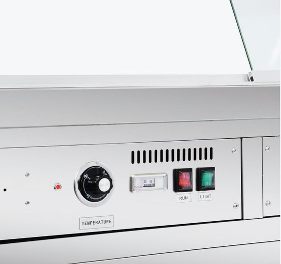 Thermaster Wet and Dry Bain Marie Display 4x1/1 GN Pans PG150FE-XG