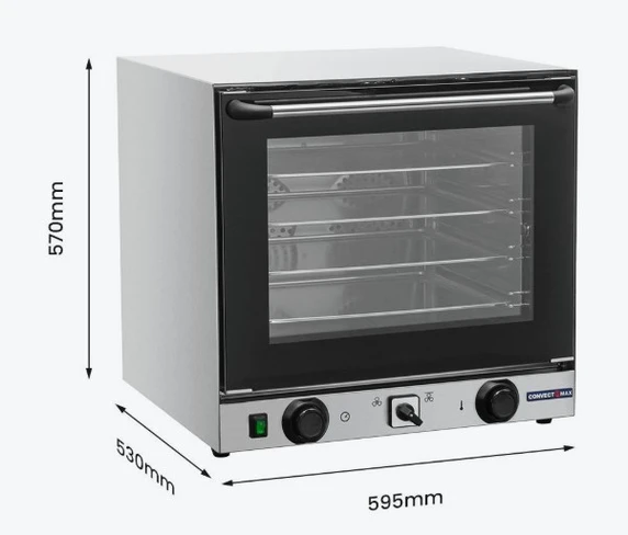 Convect Max YXD-3DI 62L Commercial Digital Convection Oven with Grill