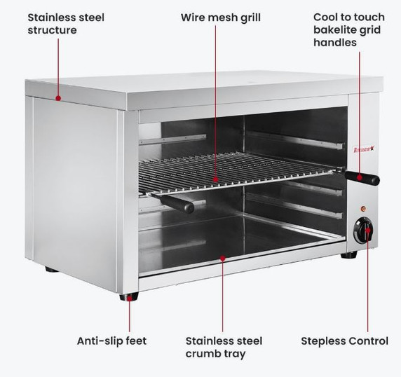 Benchstar Toaster / Griller / Salamander AT-937E