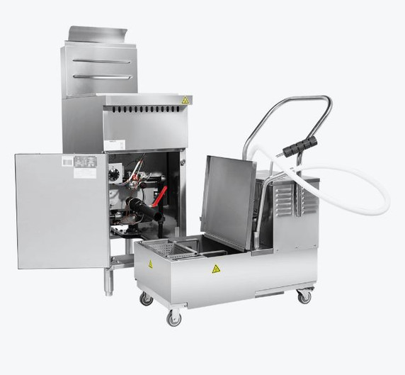 FryMax EOF-54 54L Commercial Electric Cooking Oil Filtration Machine