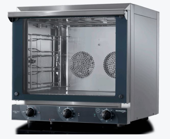 TDE-4CGNG TECNODOM Nerone EKO 4x GN 1/1 Tray Convection Oven with Grill