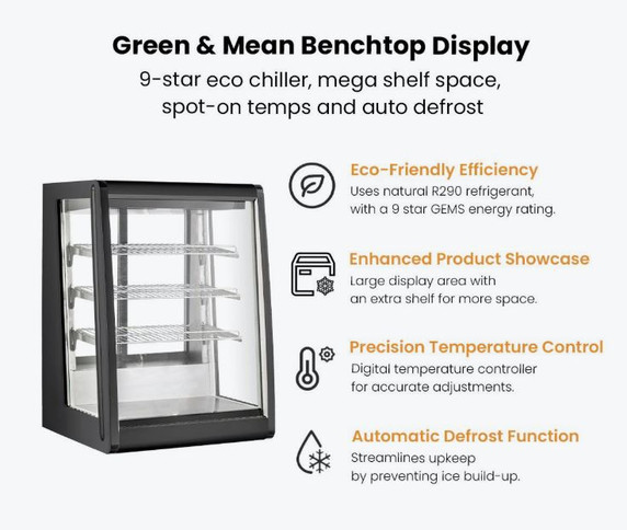 Bonvue Chilled Angled Counter-Top Food Display CTA-196