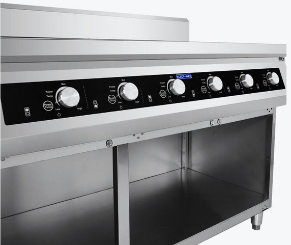 Electmax 700 Series Induction 6-Burner Cooker with Splashback EIC7-1200P