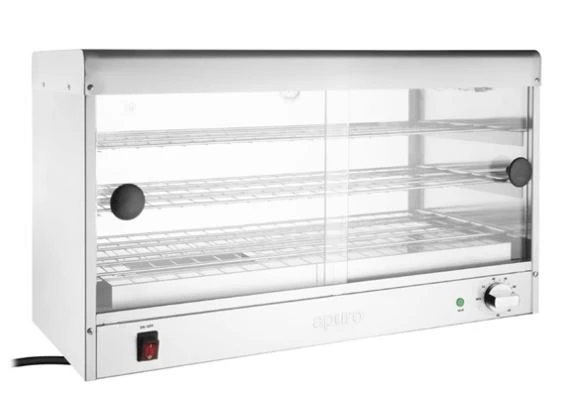 Apuro CJ559-A 60-Pie Commercial Pie Cabinet & Warmer