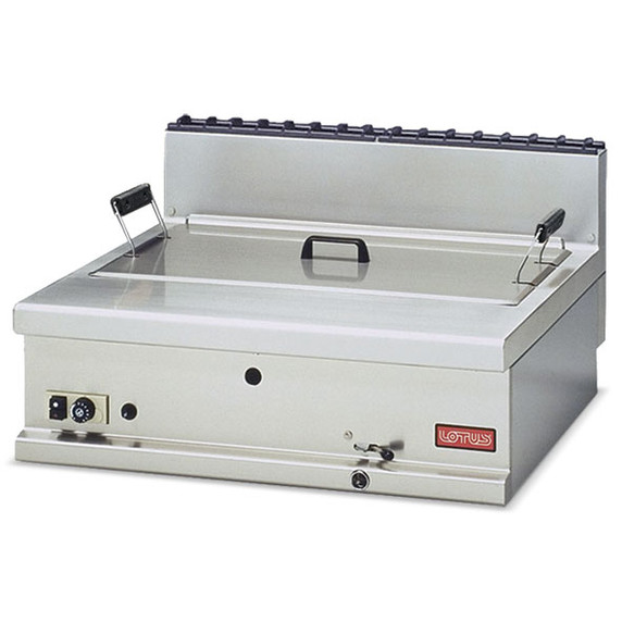 Lotus FPG30 28L Large Pan Gas Pastry Fryer Bench Model Lotus FPG30 28L Large Pan Gas Pastry Fryer Bench Model