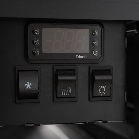 Bromic Square Glass Deli Display 1955mm Bromic Square Glass Deli Display 1955mm