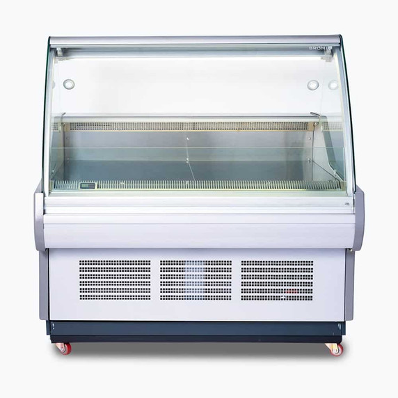 Bromic DD1250CG-NR Curved Glass Deli Display – 1330mm Bromic DD1250CG-NR Curved Glass Deli Display – 1330mm