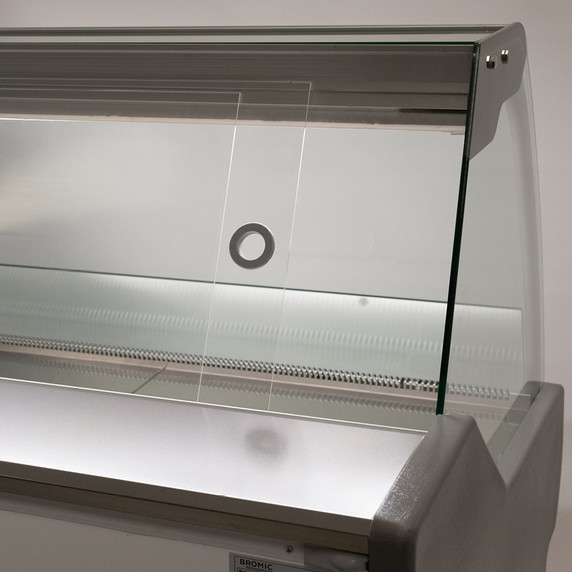 Bromic DD1250CG-NR Curved Glass Deli Display – 1330mm Bromic DD1250CG-NR Curved Glass Deli Display – 1330mm