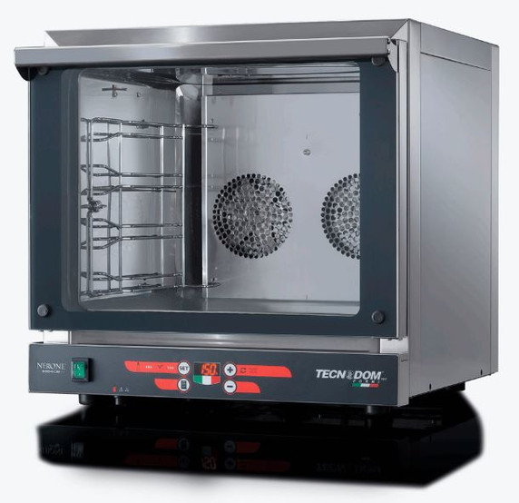 Tecnodom Nerone EKO Digital 435x350 Tray Convection Oven - TDE-4CD