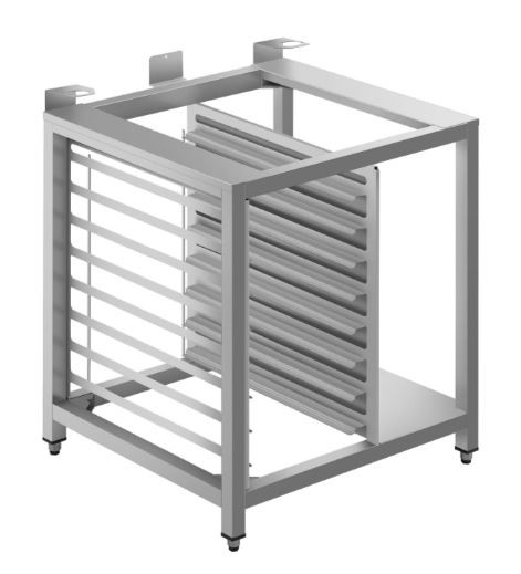 Smeg STDH Stainless Stand for Galileo Combi Oven - 1 Stack