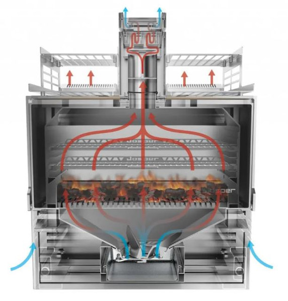 Josper HJX-PRO S80-W Charcoal Grill Oven