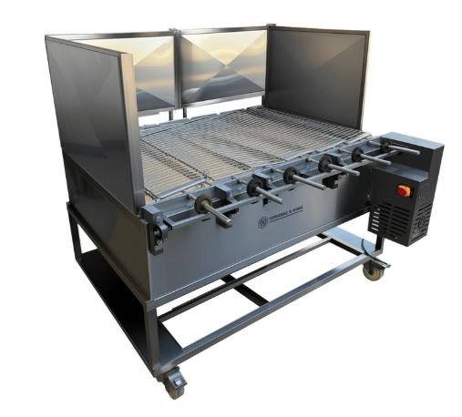 Ozsarac & Sons HO4X5 Medium Commercial Charcoal Rotisserie